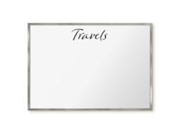Magnetic Board Travels For The Living Room Espelharte (100x70 Cm)