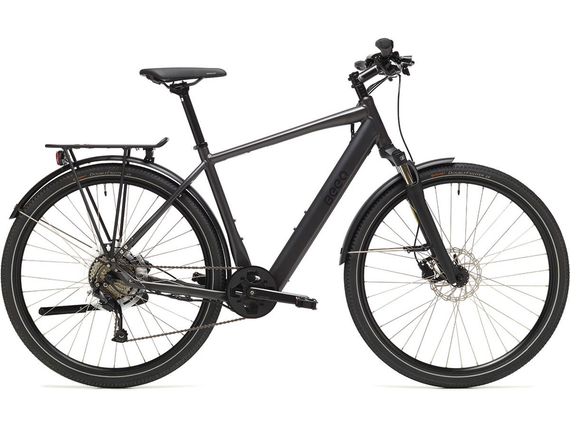 E-bike Beeq B400 HS Susp Moon Grey M