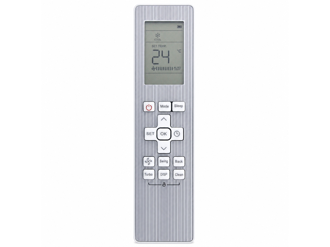 Comando À Distância Para Ar Condicionado Compatível Com Midea Rg10y1(f)/bgef_zhd