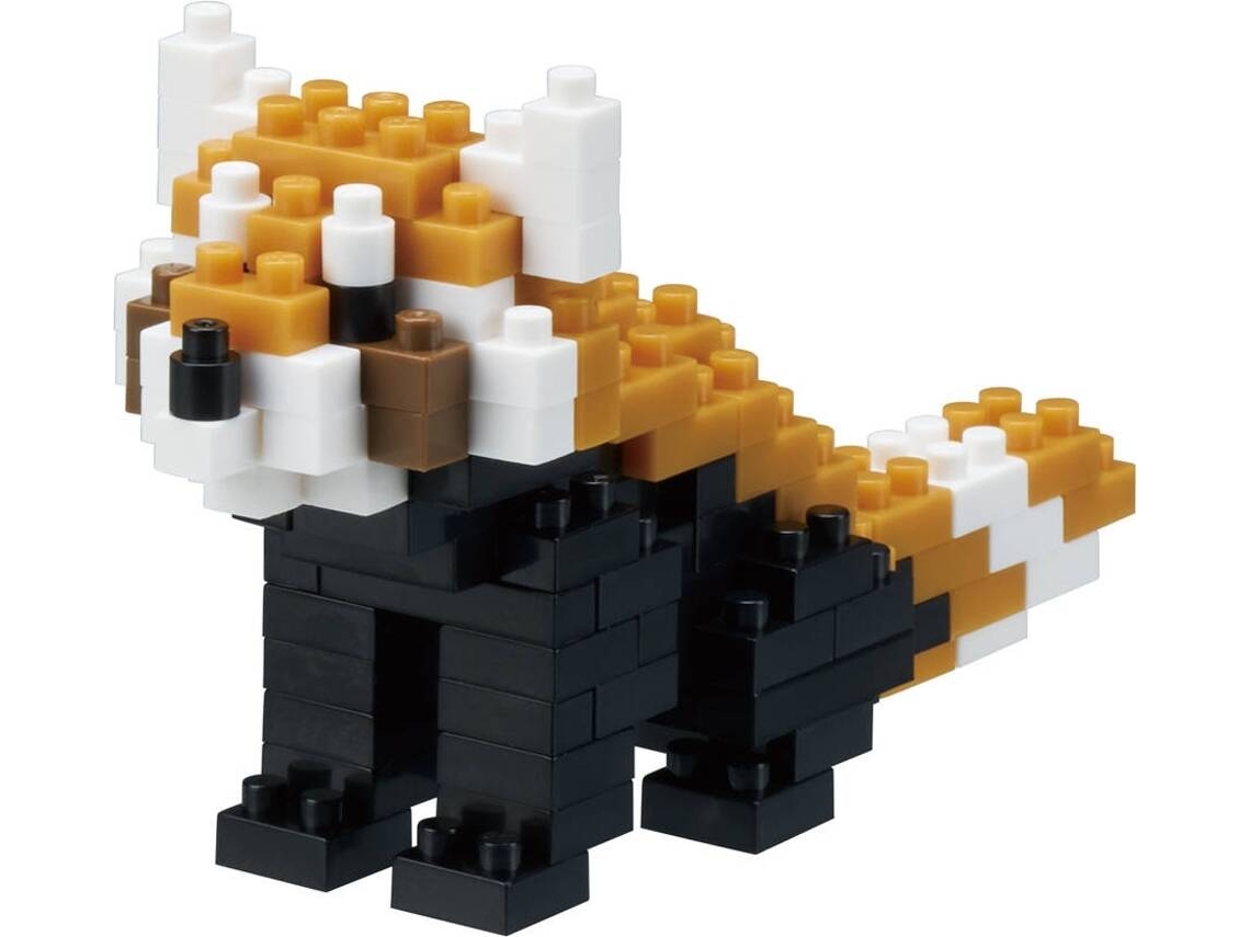 Construção NANOBLOCK Panda Vermelho (Idade Mínima: 12 - 126 Peças)
