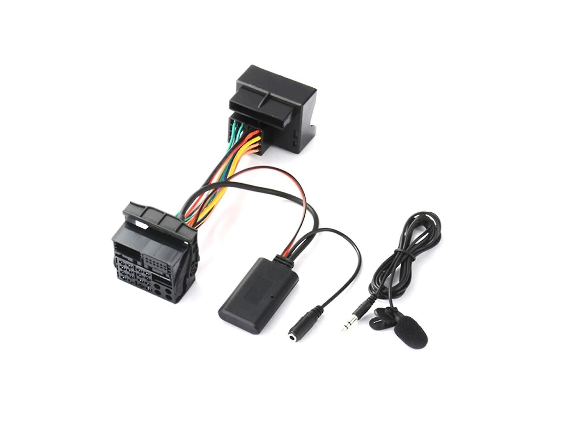 Adaptador de cabo auxiliar Bluetooth 5.0 com microfone para Opel | S/MARCA