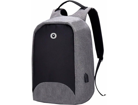 Mochila  Anti-Roubo Cinza