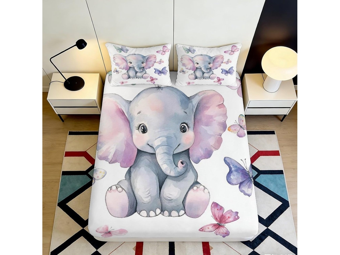 Conjunto de Cama Fofo em Microfibra Fronha 200x25cm
