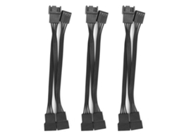 Cabo de Extensão para Ventilador de 4 Pinos Adaptador 1 para 3 S/MARCA