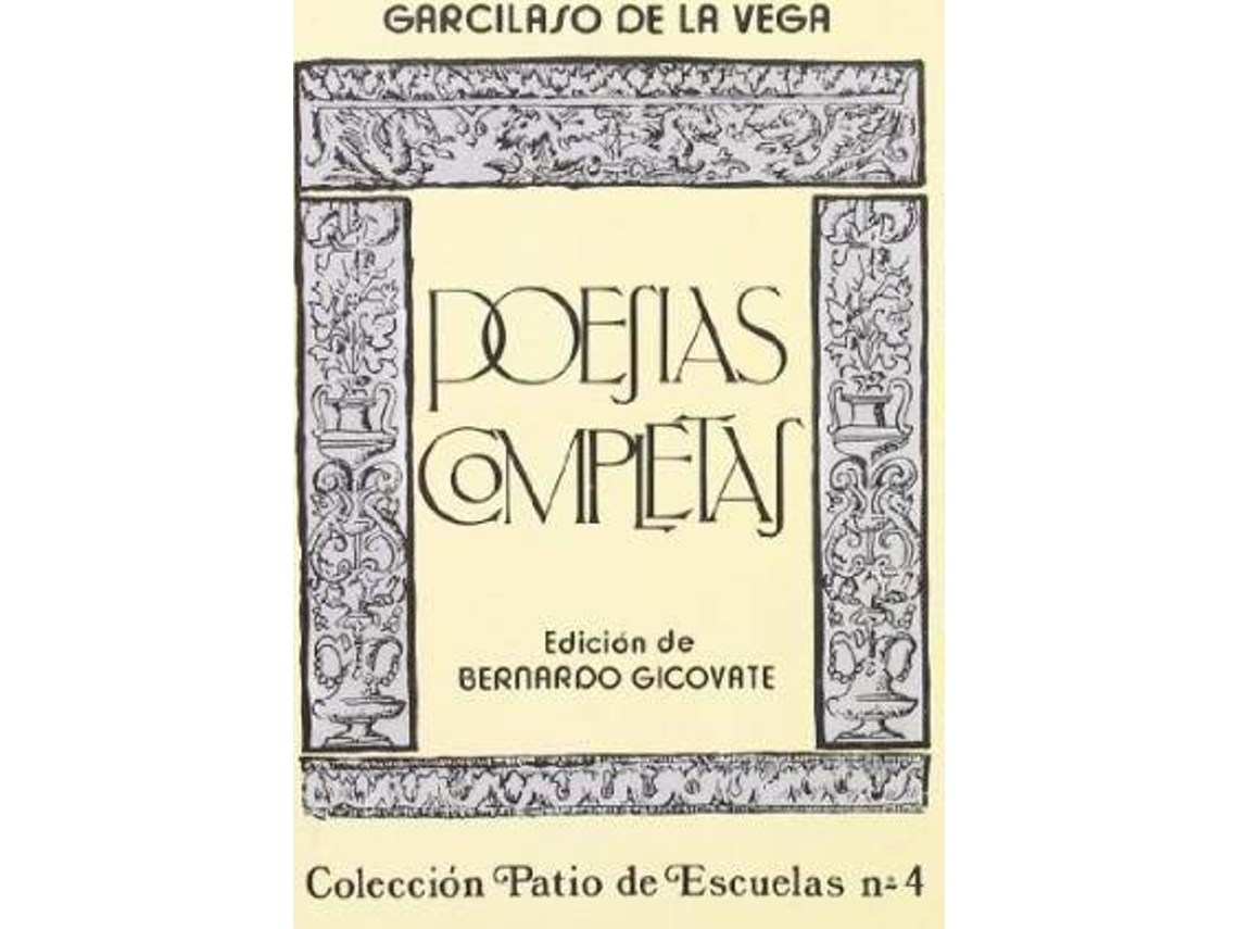 Livro Poesias Completas de Garcilaso de La Vega (Inglês)