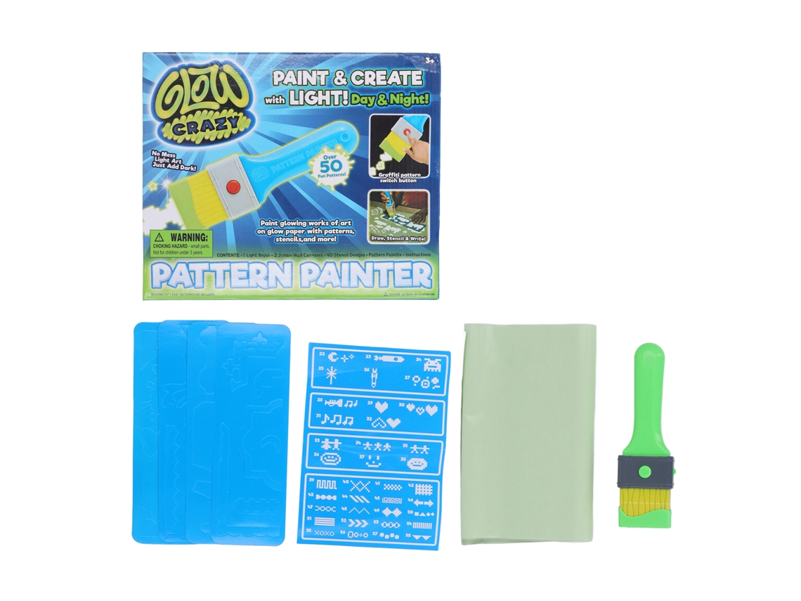Tablero De Dibujo Fluorescente Ligero Educativo Y Práctico Para Niños Con Lápiz Iluminado
