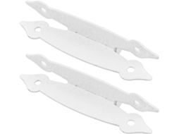 Dobradiças Borboleta Antigas Em Ferro Branco, 2 Peças, 8, 9cm 3, 5 Polegadas, Para Caixa De Madeira