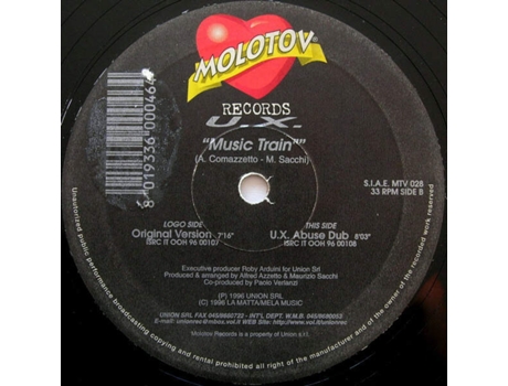 Vinil Music Train Molotov Records