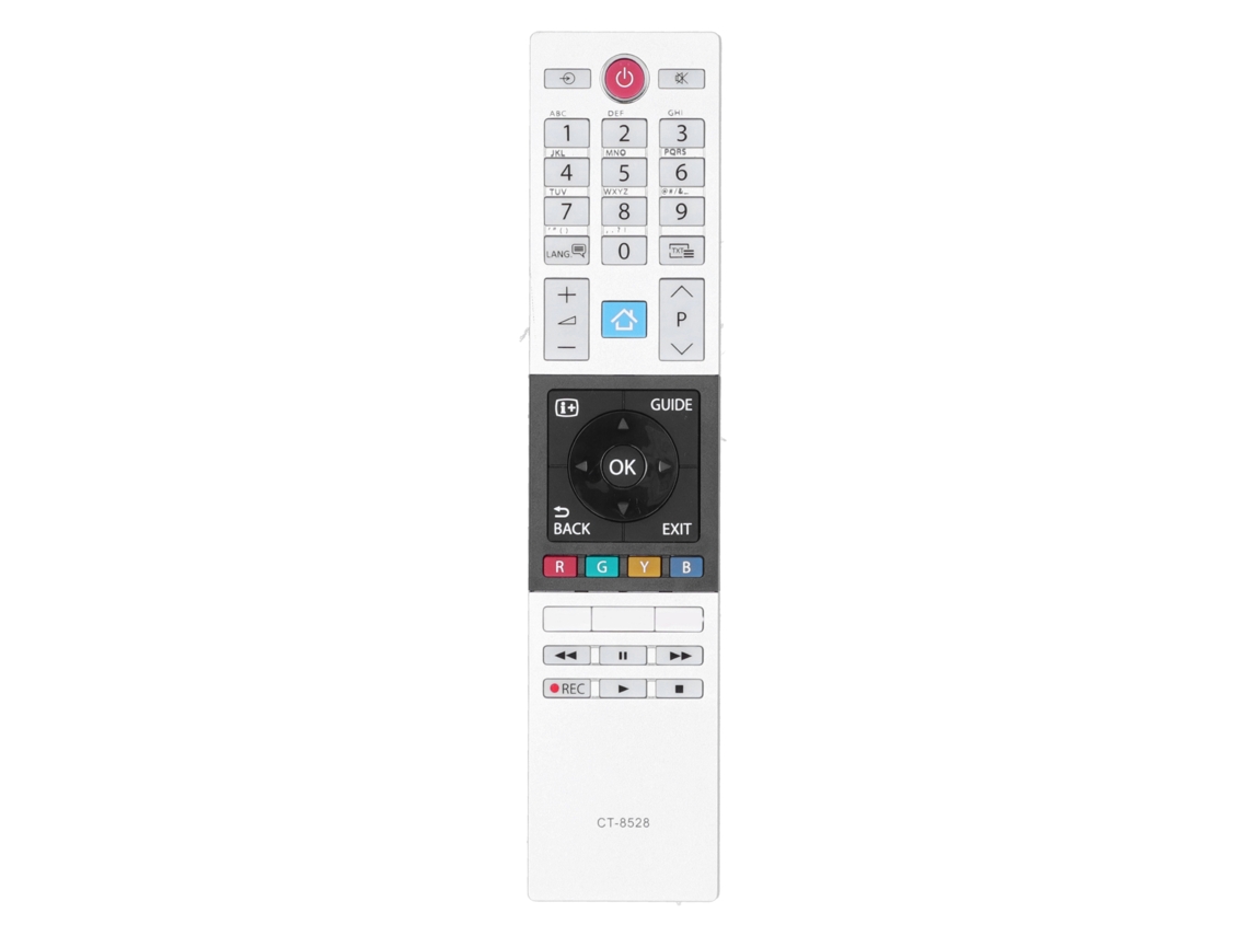 Mali controle Remoto Substituto Ct 8528 para Tv Toshiba 65u58 Botões Sensíveis Alcance 10m