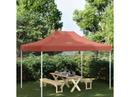 Vidaxl Teto Para Tenda De Festas 4,5x3 M 270 G/m² Terracota
