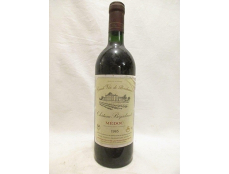Vinho Tinto CHÂTEAU BÉGADANT 1985 (75 cl - 1 unidade)