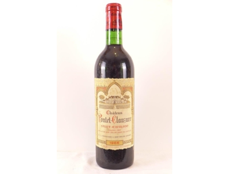 Vinho Tinto CHÂTEAU PONTET-CLAUZURE 1966 (75 cl - 1 unidade)