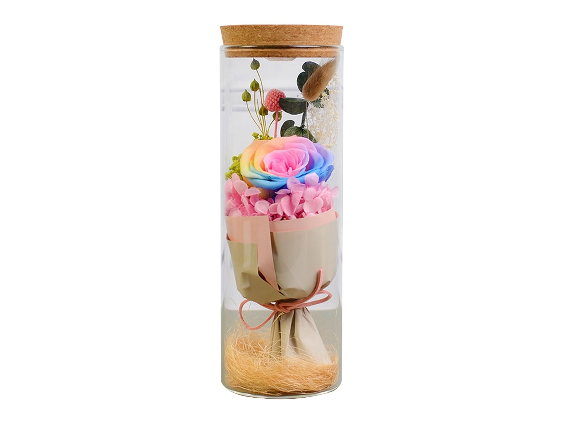 Elysve Rosa Eterna Led Para Aniversário E Festas
