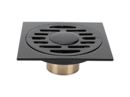 Ralo de Piso Quadrado 10x10 em Aço Inoxidável AQUAFORGE