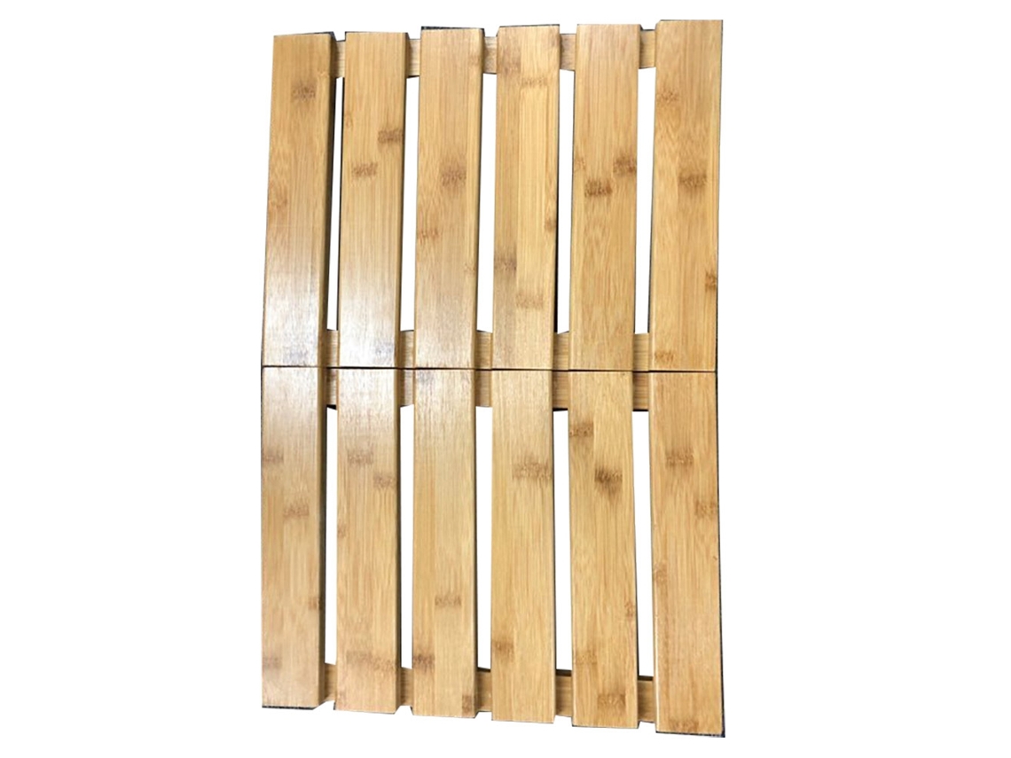 Tapete De Banheiro Combinado De Bambu Doméstico K