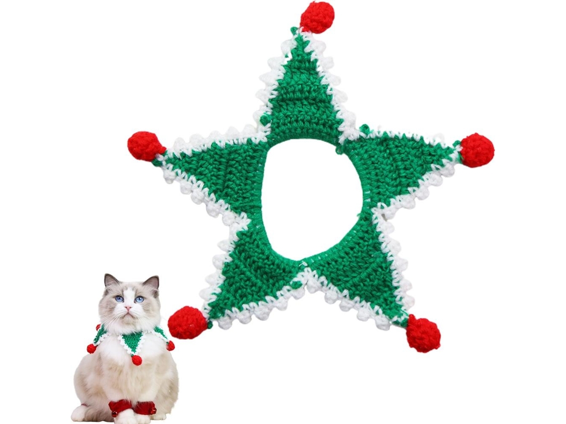 Elysve Decoração De Natal, Lenço De Boca Para Cachorro E Gato