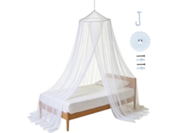 Dossel para Cama de Menina, Tecido Malha Macio, Protetor e Confortável Quarto, Cortinas Alta, Camas CHABERLU