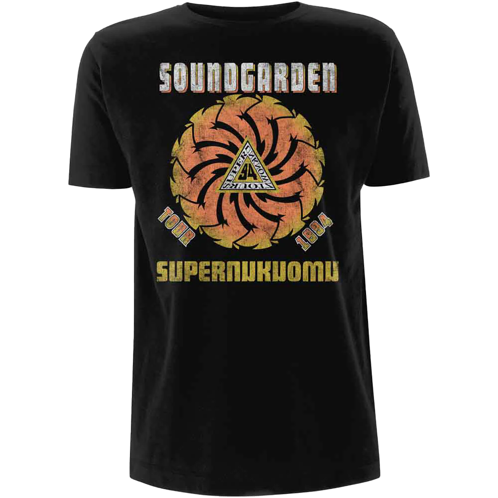 Soundgarden Superunkown Tour '94 Rare T-shirt Unisex Rockinstone Size:m