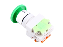 Interruptor com Botão de Reset Automático 22mm Momentâneo
