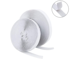 Fita Velcro Autoadesiva 25m Resistente ao Sol e Chuva S/MARCA