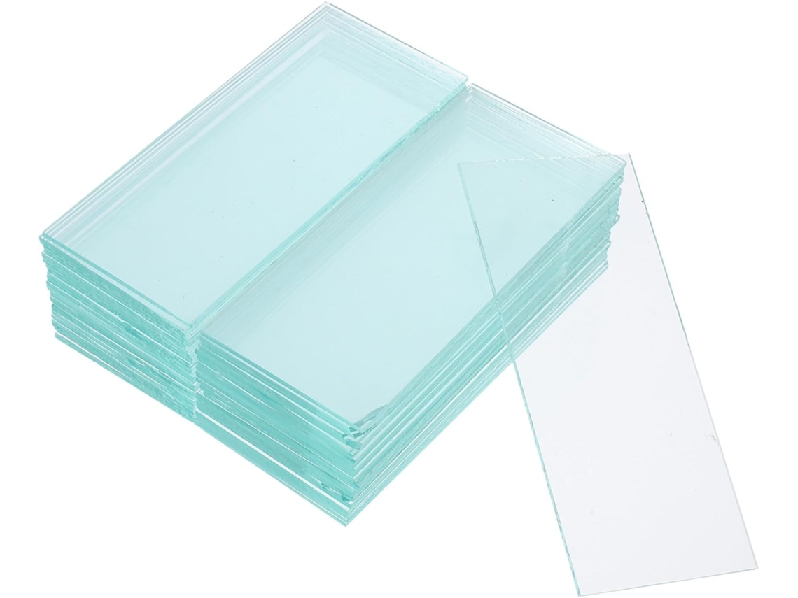 Lentes de Proteção para Soldagem em Vidro Transparente, Pacote com 100 Unidades, Tela Resistente. SFUSHOS