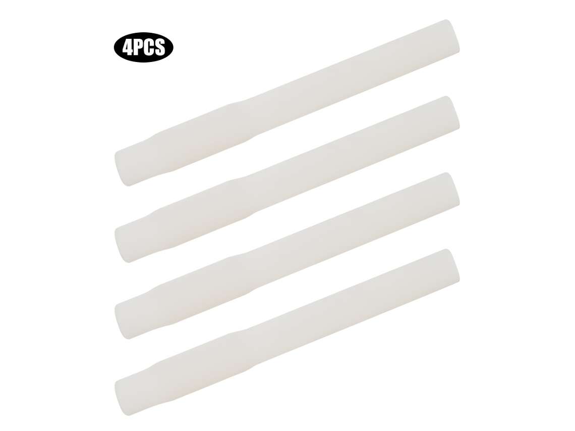 Tubo Curto LAXISCREED Acessório Máquina Leite 4pcs Branco