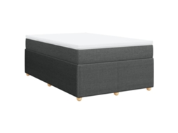 Box Spring Bed, Box Spring Beds Vidaxl Cinzeto Tecido (120 X 190 Cm)