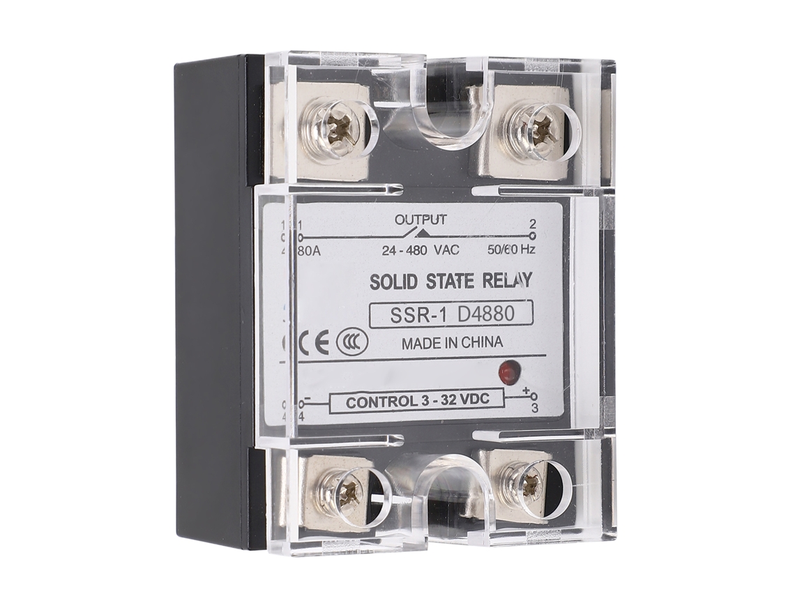 Relé Estado Sólido 80a Ca SSR Rápida 3 32vdc | S/MARCA