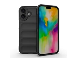 Capa Magic Shield Para Iphone 16 - Tpu Com Forro Aveludado E Proteção Anti-quedas