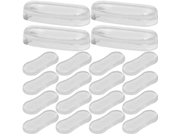 40 Batentes Transparentes Para Assento Sanitário, Almofadas Adesivas De Silicone.