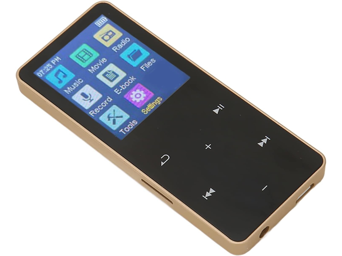 Lecteur Mp3 Mp4 Écran Bluetooth, Pouces Fm Enregistreur Portable Sport Avec Radio Vocal, 1, 8 Hifi Léger Pour