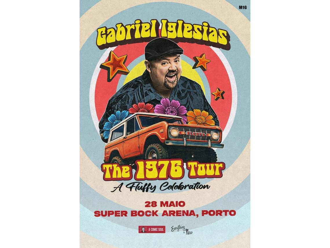 Bilhete GABRIEL IGLESIAS|PORTO
