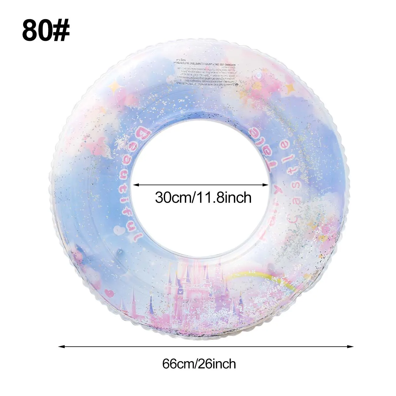 (80) Boia Inflável, Feita De Pvc, Adequada Para Praia, Festas Na Piscina E Atividades Aquáticas De Verão.