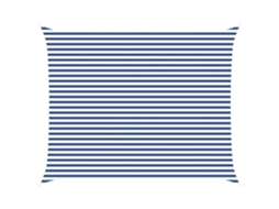 Conjunto 1 Sombra Externa Vidaxl Azul Poliéster (5 X 4 M)