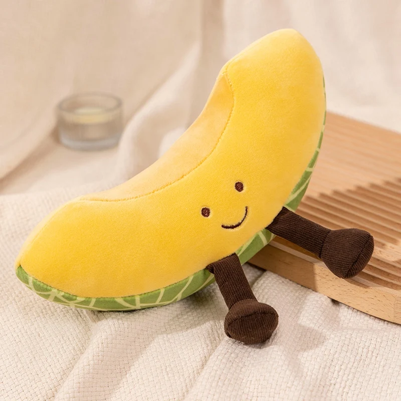 Brinquedo de Pelúcia de Fruta Realista e Fofo em Desenho Animado MDUG (25 Cm)