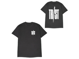 Tr/st Tr/st Double Logo T shirt W/ Blurr ROCKINSTONE Size:xl