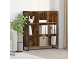 Vidaxl Gabinete De Livros Carvalho Fumê 99,5 X 30 X 108,5 Cm
