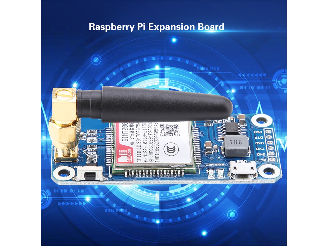 Placa De Expansão Laxiscreed Compatível Com Rpi Zero/2b/3b Para Iot, Emtc, Edge Gprs E Gnss