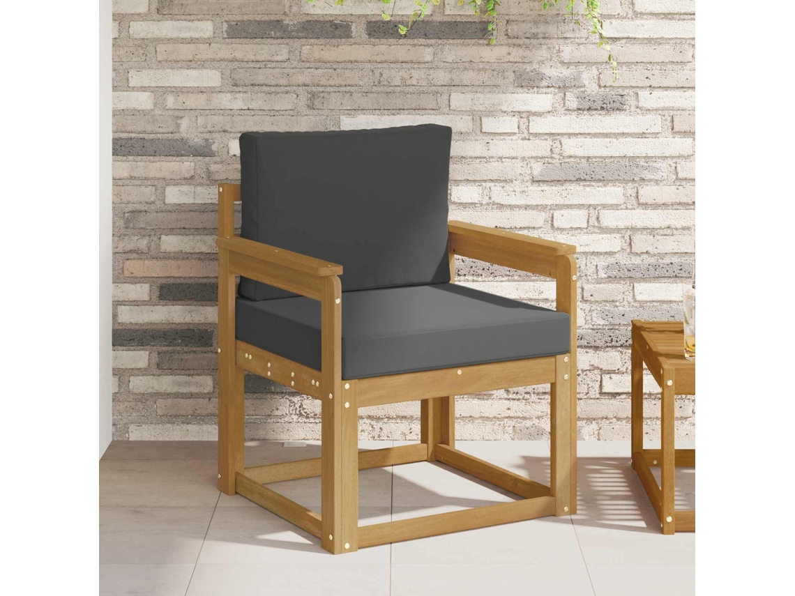 Vidaxl 2 Peça Conjunto De Sofás Para Exterior Poliéster