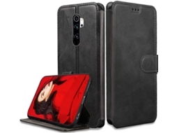 Capa Xiaomi Redmi Note 8 Pro HONGWE. Livro Preto