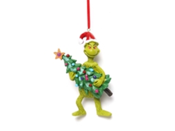 Anjo de Natal Verde Grinch, Enfeite de Árvore com Abraço LAXISCREED
