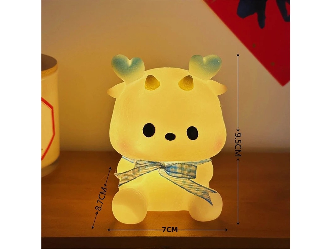 (item 1) Luminária Noturna Infantil Criativa Em Formato De Desenho Animado, Luz Led Para Decoração De Casa, Incluindo Abajur