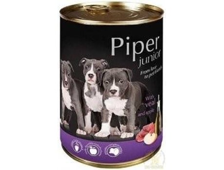 Ração para Cães PIPER (400g - Húmida - Sabor: Vitela e Maçã)
