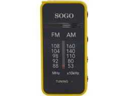 Rádio Portátil SOGO RAD-SS-8870