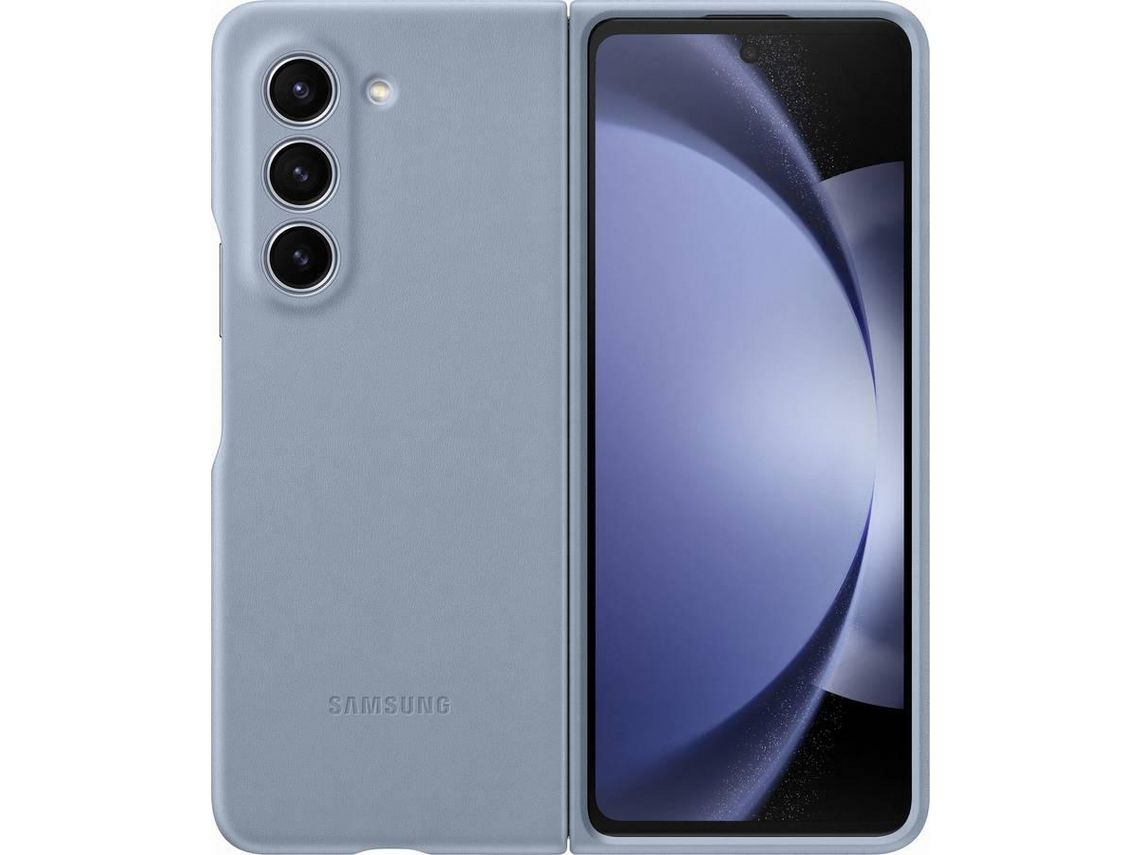 Capa SAMSUNG Z Fold 5 Pele Eco Azul (Outlet Caixa Aberta)
