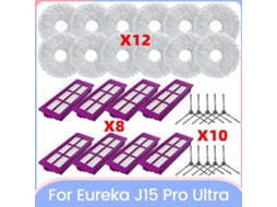 Peças De Reposição Para Aspirador J15 Pro Ultra: Escova Lateral, Filtros Hepa, Pano De Limpeza E Acessórios._ptg