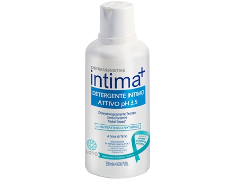 Intima Sabonete Higiene Intima Ph3,5 500ml Laboratórios Sarbec