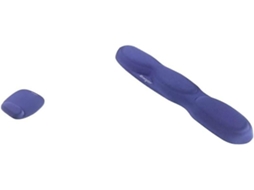 Mouse Pad Ergonômico Confortável Com Apoio Para Pulso, 32 X 252 X 210 Mm Azul E Apoio Para Pulso Ergonômico Confortável Para Teclado Slowmoose (64271)