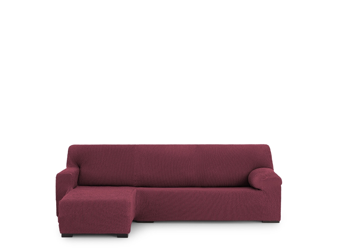 Capa para chaise longue de braço curto esquerdo EYSA THOR Castanho-avermelhado 110 x 110 x 310 cm