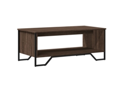Mesa de Centro Derivados Madeira Carvalho Castanho MAISON EXCLUSIVE 100x51x40 cm